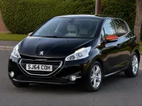 Used Peugeot 208 Roland Garros 82 HP (60 kW) 2014 Black Hatchback