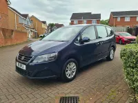 Used Seat Alhambra 150 HP (110 kW) 2016 Blue MPV