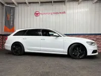 Used Audi A6 S-Line 190 HP (139 kW) 2014 White Estate