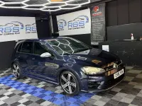 Used VW Golf VII R 295 HP (216 kW) 2016 Blue Hatchback