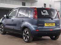 Used Nissan Note N-TEC 90 HP (66 kW) 2012 Blue Hatchback