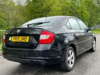 Usado Skoda Rapid SE 2013 Preto Citadino