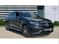 Used Mercedes EQC400 AMG line 300 kW (408 HP) 2023 Black SUV
