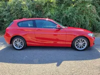 Used BMW 120 Sport Line 174 HP (127 kW) 2015 Red Hatchback