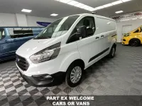 Used Ford Transit Custom S 105 HP (77 kW) 2021 White Van