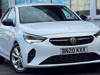 Used Vauxhall Corsa S 100 HP (73 kW) 2020 White Hatchback