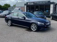 Used Mercedes C220 170 HP (125 kW) 2014 Blue Sedan