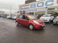 Used Nissan Note Visia 110 HP (80 kW) 2009 Red Hatchback