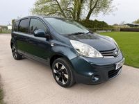 Used Nissan Note N-TEC 110 HP (80 kW) 2012 Blue Hatchback