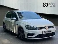 Used VW Golf VII R 300 HP (220 kW) 2019 White Hatchback