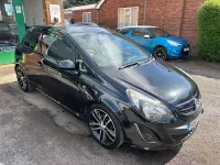 Used Vauxhall Corsa Edition 100 HP (73 kW) 2013 Black Hatchback