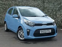 Used Kia Picanto 2022 Blue Hatchback