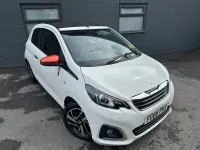 Used Peugeot 108 Roland Garros 82 HP (60 kW) 2016 White Hatchback