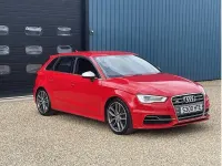 Used Audi S3 Sportback Design 300 HP (220 kW) 2014 Red Hatchback