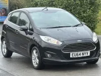 Used Ford Fiesta Zetec 82 HP (60 kW) 2014 Black Hatchback