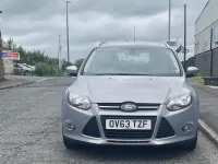 Used Ford Focus Zetec 115 HP (84 kW) 2013 Silver Estate