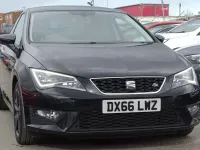 Używany Seat Leon FR 2016 Czarny Hatchback