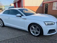 Used Audi A5 S-Line 190 HP (139 kW) 2018 White Coupe