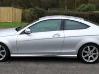 Used Mercedes C220 AMG 170 HP (125 kW) 2011 Silver Coupe