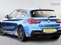 Used BMW M140 M Sport 335 HP (246 kW) 2018 Blue Hatchback