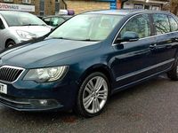 Used Skoda Superb Elegance 170 HP (125 kW) 2015 Blue Hatchback