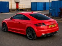 Used Audi TT Black Edition 184 HP (135 kW) 2014 Red Coupe