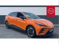 Used MG MG4 EV Trophy 150 kW (204 HP) 2023 Orange Hatchback