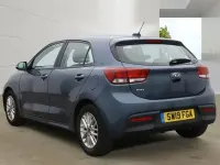 Used Kia Rio 100 HP (73 kW) 2019 Blue Hatchback