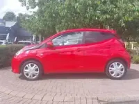 Used Toyota Aygo X-play 72 HP (52 kW) 2018 Red Hatchback