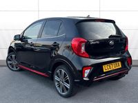 Used Kia Picanto GT-Line 67 HP (49 kW) 2018 Black Hatchback