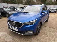 Used MG ZS Exclusive 106 HP (77 kW) 2019 Blue SUV
