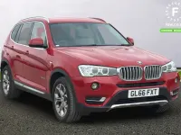 Used BMW X3 xLine 258 HP (189 kW) 2016 Red SUV