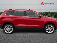 Used Skoda Karoq 150 HP (110 kW) 2019 Red SUV