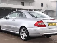 Used Mercedes CLK200 2009 Silver Coupe