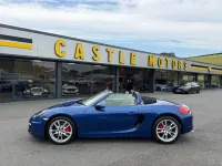 Used Porsche Boxster 315 HP (231 kW) 2012 Blue Cabriolet