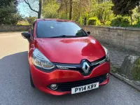 Used Renault Clio IV Dynamique 90 HP (66 kW) 2014 Red Hatchback