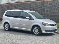 Used VW Touran SE 105 HP (77 kW) 2014 Silver MPV