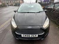 Used Ford Fiesta Zetec 82 HP (60 kW) 2016 Black Hatchback