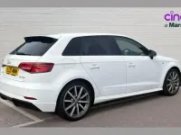 Used Audi A3 Black Edition 116 HP (85 kW) 2020 White Sedan