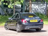 Used Mercedes C220 AMG Line Premium 194 HP (142 kW) 2018 Black Sedan
