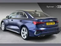 Used Audi A3 S-Line 147 HP (108 kW) 2023 Blue Sedan