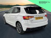 Used Skoda Fabia Monte Carlo 85 HP (62 kW) 2025 Moon white metallic Hatchback