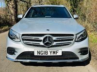 Used Mercedes GLC250 AMG line 211 HP (155 kW) 2018 Silver SUV