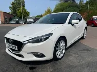 Used Mazda 3 Inclusive 2017 White Hatchback
