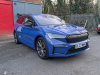 Used Skoda Enyaq iV SportLine 194 kW (265 HP) 2023 Blue SUV