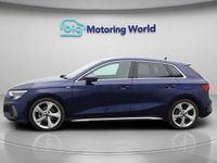 Used Audi A3 Sportback S-Line 150 HP (110 kW) 2023 Blue Hatchback