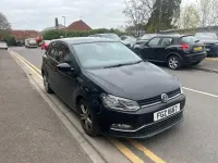 Used VW Polo Match 60 HP (44 kW) 2017 Black Hatchback