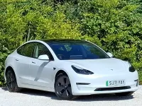 Used Tesla Model 3 Long Range AWD 11 kW (15 HP) 2021 White Sedan