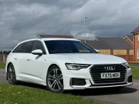 Usado Audi A6 S-Line 204 HP (150 kW) 2020 Branco Carrinha