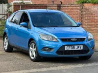 Used Ford Focus Zetec 125 HP (91 kW) 2008 Blue Hatchback